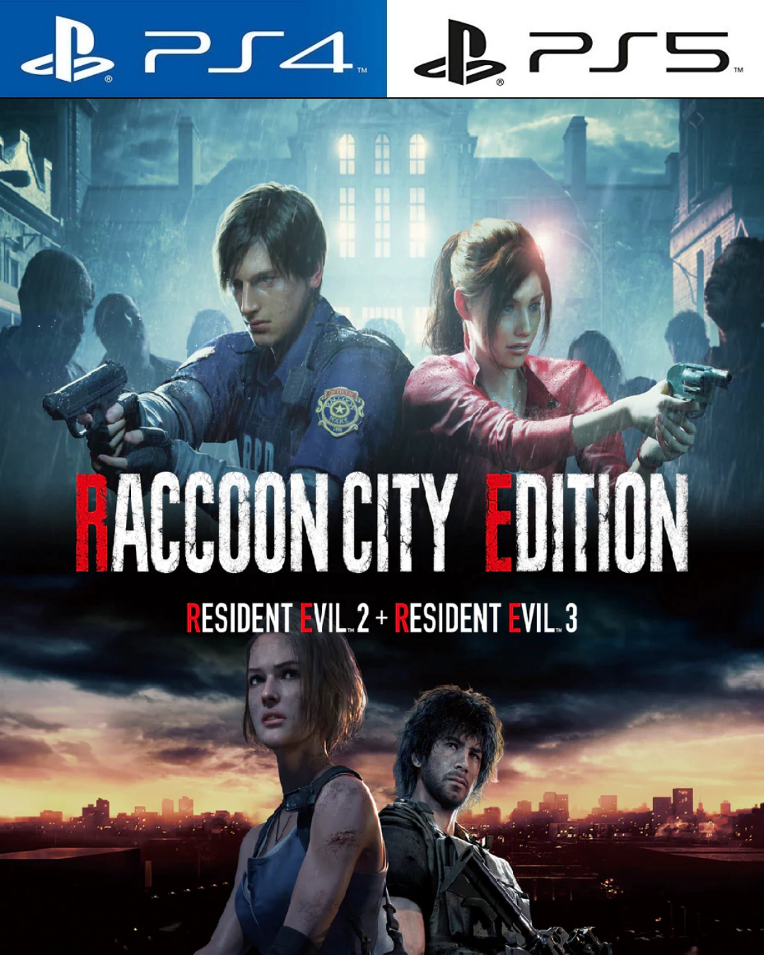 RESIDENT EVIL 2+3 PS4 | PS5